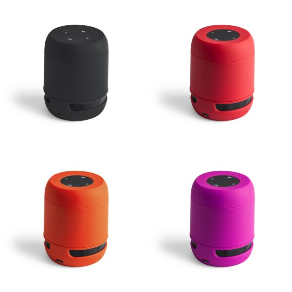 Wireless speaker with soft touch finish Thumbnail