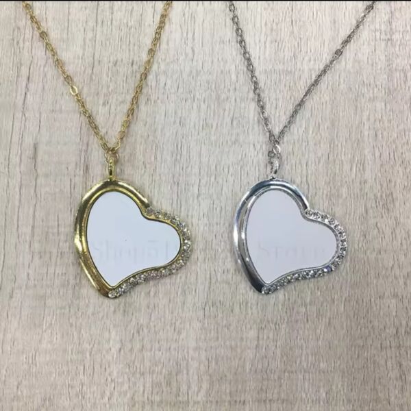 Heart Necklace with Stones Thumbnail