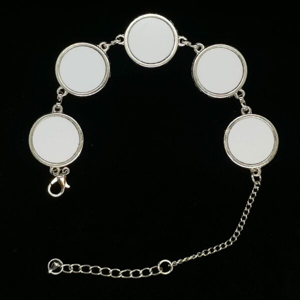 Bracelet With Five Circle Charms Thumbnail