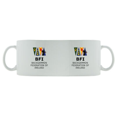 Backgammon Federation Of Ireland - Mug - Ceramic 11oz Thumbnail