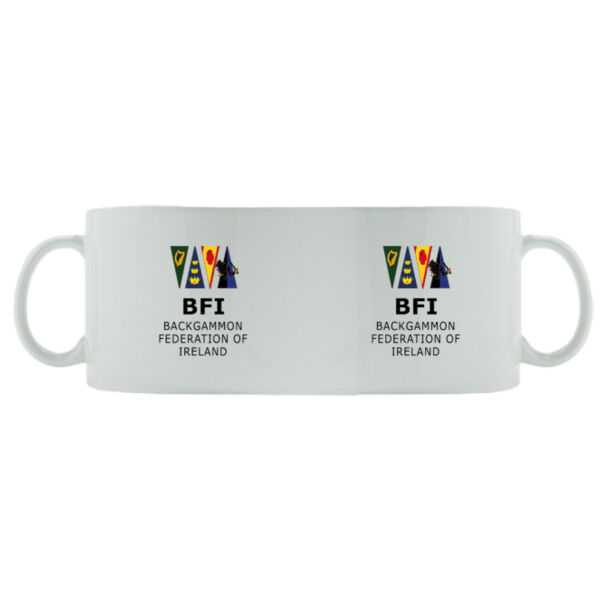 Backgammon Federation Of Ireland - Mug - Ceramic 11oz Thumbnail